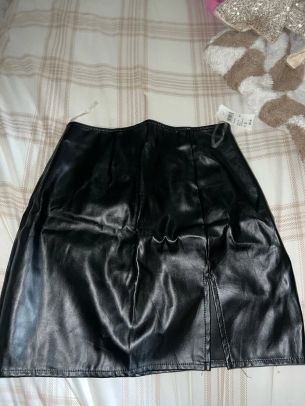 Leather skirt